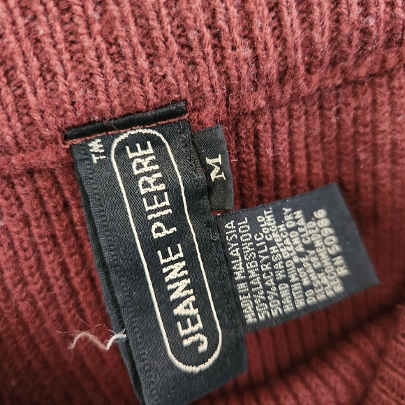 Vintage Wool Blend Midi Knit Skirt Medium - Picture 4 of 5